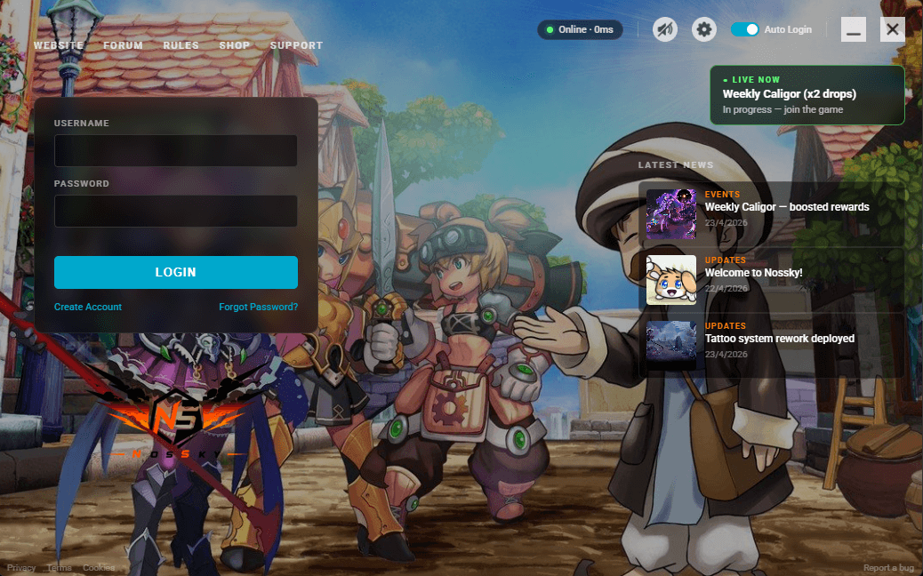 NosSky Launcher
